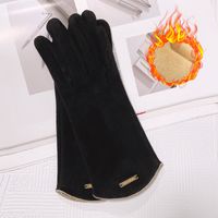 Men's Vintage Style Solid Color Gloves 1 Pair sku image 6