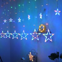 Christmas Cute Planet Plastic Indoor Festival String Lights sku image 6