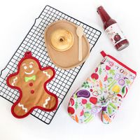 Christmas Cute Gingerbread Cotton Party 1 Piece sku image 1