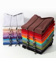 Frau Männer Kapuzenpullover Lange Ärmel Unisex-hoodies Tasche Lässig Einfacher Stil Einfarbig main image 1