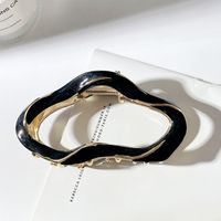 Women's Simple Style Solid Color Metal Hair Claws sku image 1