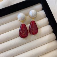 1 Pair Retro Geometric Alloy Drop Earrings main image 2