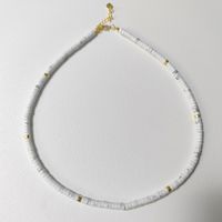 Lässig Farbblock Gemischte Materialien Halskette sku image 5