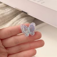 Cute Butterfly Arylic Hair Clip sku image 2
