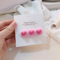Cute Animal Plastic Hollow Out Hair Clip sku image 8