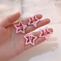 Cute Animal Plastic Hollow Out Hair Clip sku image 11