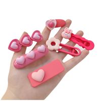 Cute Animal Plastic Hollow Out Hair Clip main image 1