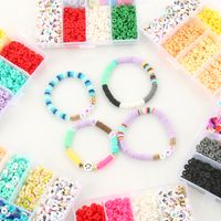 1 Set Arylic Soft Clay Letter Solid Color Beads main image 3