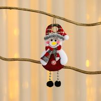 Christmas Cartoon Style Bear Deer Cloth Daily Festival Hanging Ornaments sku image 2
