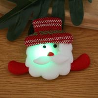 Christmas Cartoon Style Snowman Deer Cloth Daily Festival Hanging Ornaments sku image 5