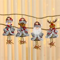 Christmas Cartoon Style Bear Deer Cloth Daily Festival Hanging Ornaments main image 3