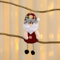 Christmas Cartoon Style Bear Deer Cloth Daily Festival Hanging Ornaments sku image 1