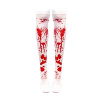 Unisex Funny Cool Style Blood Stains Gloves Socks 1 Pair sku image 1