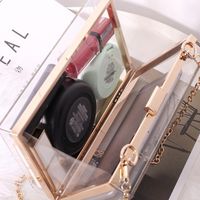 Transparent Arylic Transparent Square Evening Bags main image 5