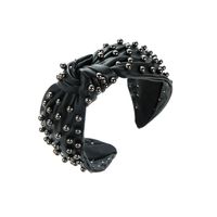 Elegant Luxuriös Irregulär Tuch Inlay Künstliche Perlen Haarband sku image 3
