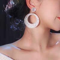 1 Pair Elegant Streetwear Geometric Arylic Earrings main image 4