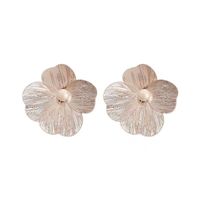 Wholesale Jewelry Modern Style Classic Style Flower Alloy Ear Studs main image 5