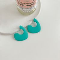 Wholesale Jewelry Cute Solid Color Arylic Earrings sku image 3
