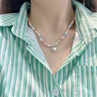Sweet Heart Shape Beaded Beaded Women's Bracelets Necklace main image 3