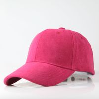 Unisex Basic Classic Style Solid Color Curved Eaves Baseball Cap main image 5