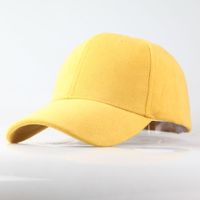 Unisex Basic Classic Style Solid Color Curved Eaves Baseball Cap sku image 5
