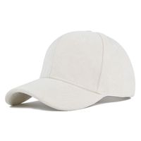 Unisex Basic Classic Style Solid Color Curved Eaves Baseball Cap main image 4