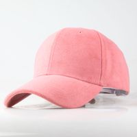 Unisex Basic Classic Style Solid Color Curved Eaves Baseball Cap main image 3