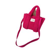 Frau Mittel Alle Jahreszeiten Polyester Einfarbig Klassischer Stil Quadrat Magnetschnalle Handtasche main image 5