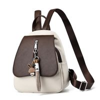 Color Block Casual Daily Women's Backpack sku image 4