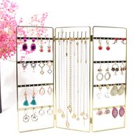 Simple Style Solid Color Metal Iron Wrought Iron Jewelry Rack main image 1