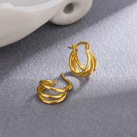 1 Pair Elegant Solid Color Plating Inlay Sterling Silver Zircon Ear Studs main image 2