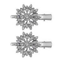 Elegant Flower Rhinestone Diamond Hair Clip main image 2