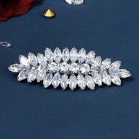 Elegant Geometric Rhinestone Hair Clip main image 5