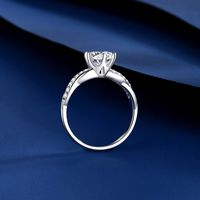 Elegant Dame Geometrisch Sterling Silber Ringe main image 4
