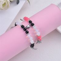 Classic Style Spider Artificial Crystal Agate Metal Beaded Women's Bracelets main image 3