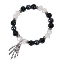 Classic Style Spider Artificial Crystal Agate Metal Beaded Women's Bracelets sku image 1