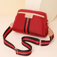 Unisex All Seasons Pu Leather Solid Color Elegant Vacation Sewing Thread Square Zipper Shoulder Bag main image 2
