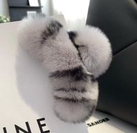 Simple Style Solid Color Rex Rabbit Fur Hair Claws sku image 43
