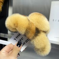 Simple Style Solid Color Rex Rabbit Fur Hair Claws sku image 59