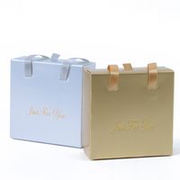 Simple Style Letter Paper Jewelry Boxes main image 2