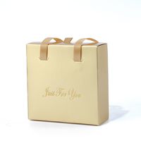 Simple Style Letter Paper Jewelry Boxes sku image 4