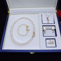 Simple Style Butterfly Freshwater Pearl Jewelry Set In Bulk main image 5