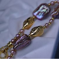 Style Simple Bloc De Couleur Perle D'eau Douce Bracelets En Masse main image 5