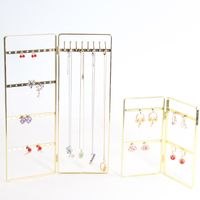 Simple Style Solid Color Metal Iron Wrought Iron Jewelry Rack main image 5