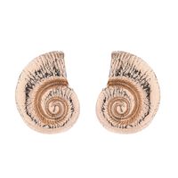 Wholesale Jewelry Vacation Marine Style Beach Conch Alloy Gold Plated Silver Plated Plating Ear Studs main image 3