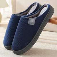 Unisex Casual Solid Color Round Toe Cotton Shoes sku image 14
