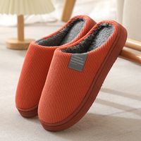 Unisex Casual Solid Color Round Toe Cotton Shoes sku image 16