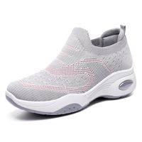 Women's Sports Solid Color Round Toe Sports Shoes sku image 15