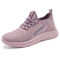Women's Sports Solid Color Round Toe Sports Shoes sku image 15
