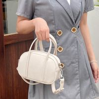 Women's All Seasons Pu Leather Solid Color Elegant Square Zipper Handbag Square Bag main image 4